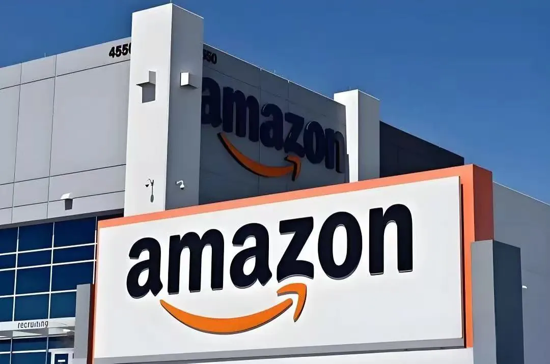 Amazon warehouse exterior in the United States