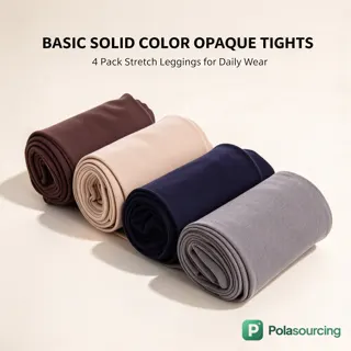 120D Opaque Velvet Tights in 20 Colours