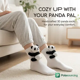 3D Knitted Animal Hug Socks