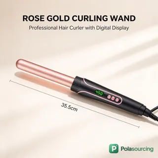 6-in-1 Interchangeable Curling Wand Set