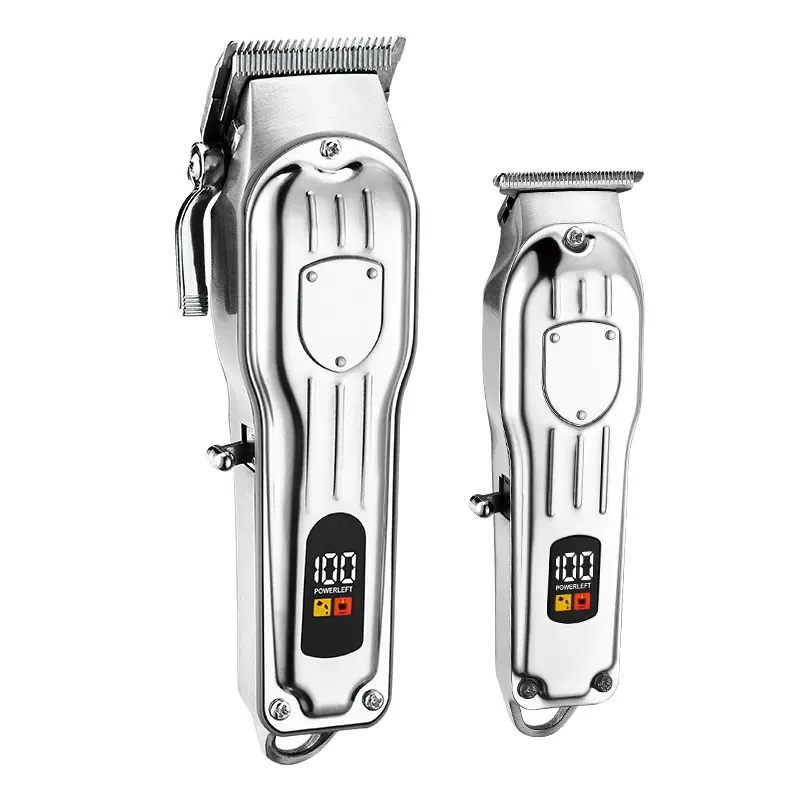 All-Metal Professional Hair Clipper Set