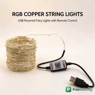 App-Controlled RGB Fairy Lights