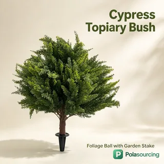 Artificial Cypress Stems with Ground Stakes