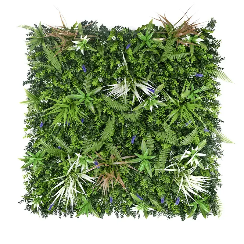 Artificial Fern Plant Wall Panel, 1 × 1 m