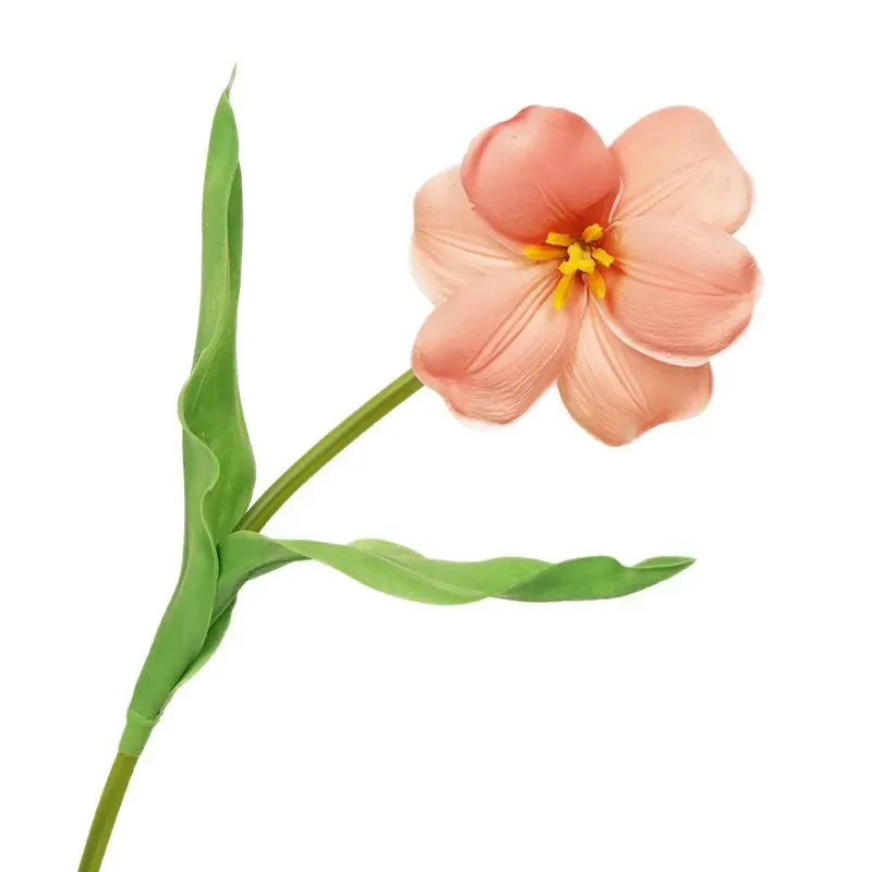 Artificial Flocked Tulip Stem, 46 cm