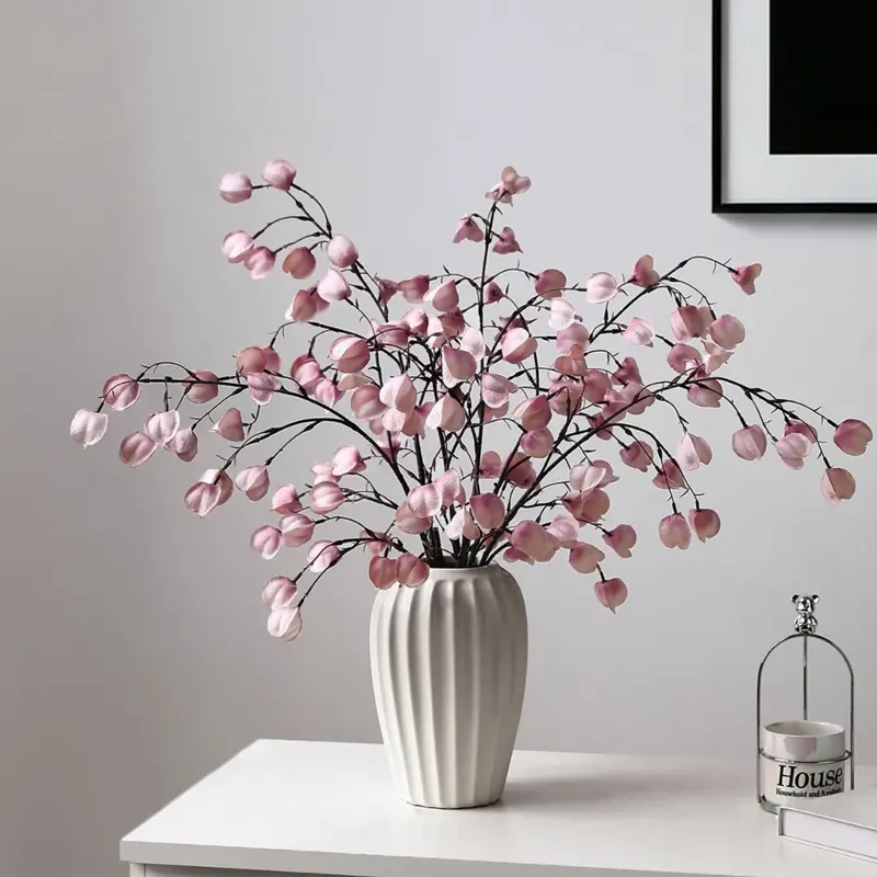 Artificial Lantern Fruit Branch