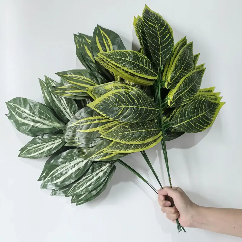 Artificial Mango Leaf Stem, 60 cm