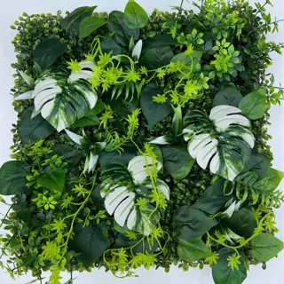 Artificial Plant Wall Panels, 50 × 50 cm, 150+ Styles