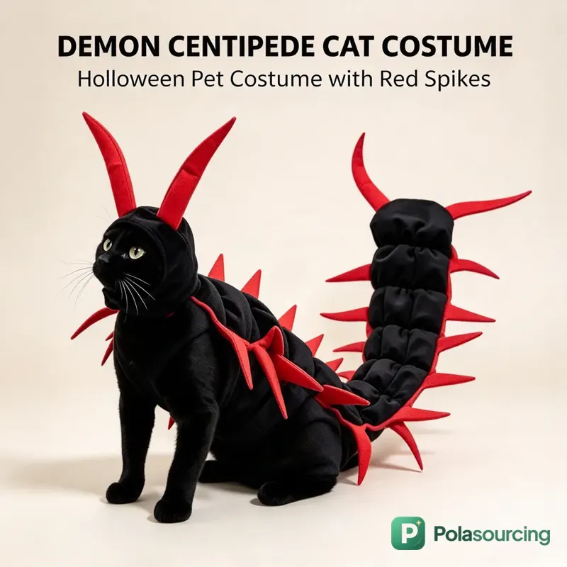 Centipede Cat Halloween Costume