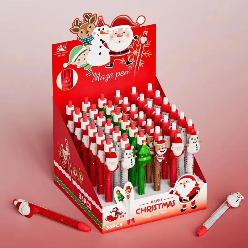 Christmas Maze Ballpoint Pens