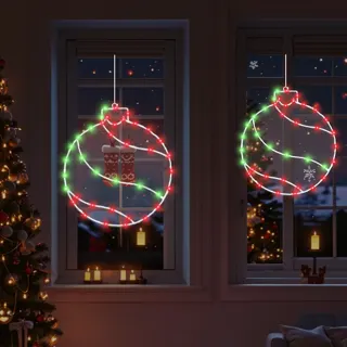 Christmas Ornament Window Light