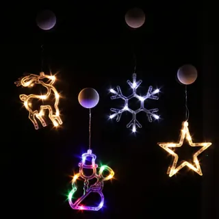 Christmas Suction Cup Window Lights