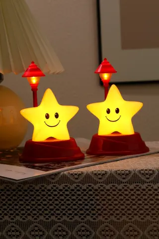 Smiling Star LED Night Lights