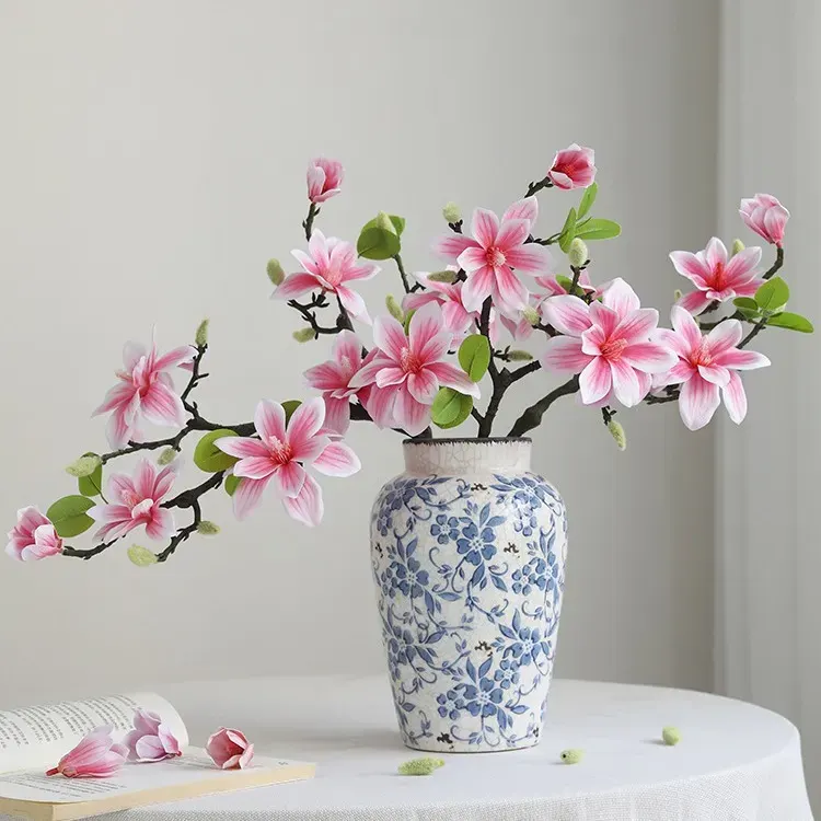 Custom Real-Touch Magnolia Branch