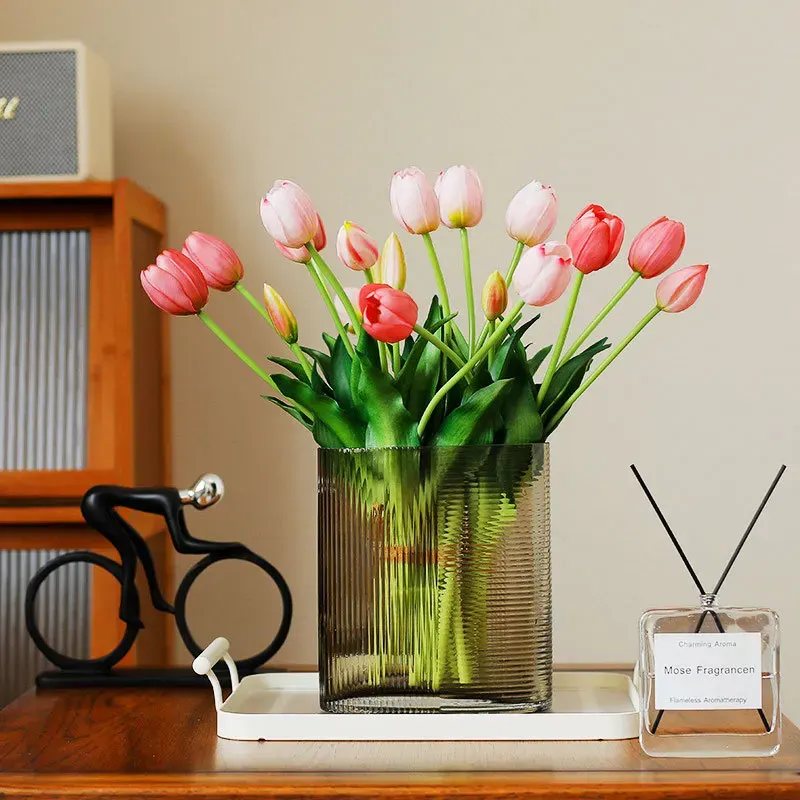 Custom Soft-Touch Tulip Bundle, 5 Stems