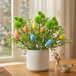 Easter Egg Artificial Plant Picks