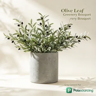 Artificial Olive Branch Stems
