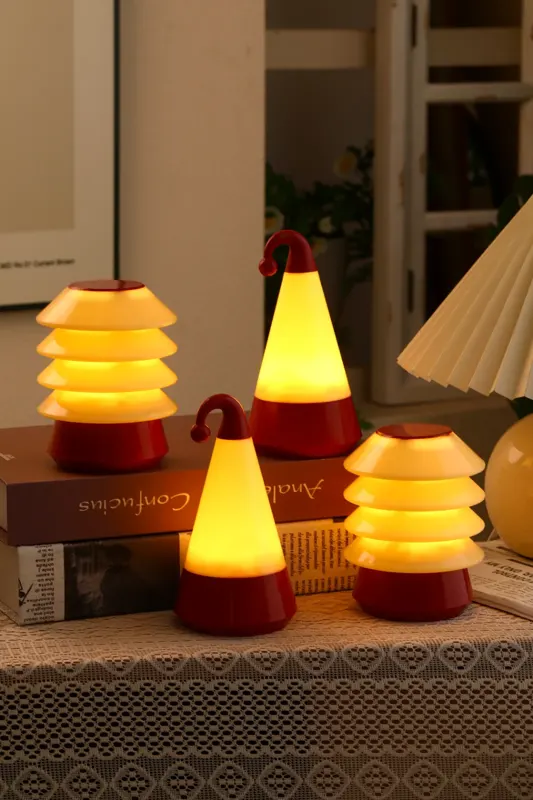Red LED Christmas Tree Mini Lamps