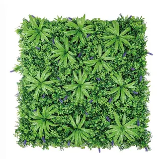 Dense Artificial Grass Wall Panel, 1 × 1 m