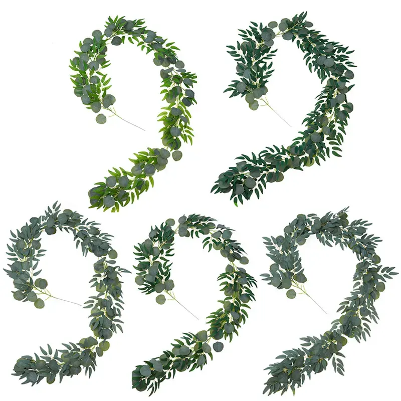 Eucalyptus and Willow Leaf Garland, 1–2 m