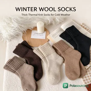 Extra-Thick Terry Crew Socks