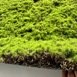 Flocked Artificial Moss Mat