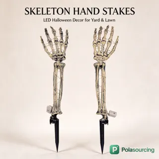 Halloween LED Skeleton Hand Stake Lights