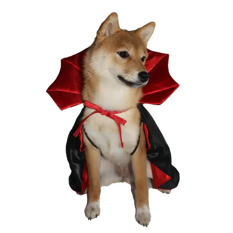 Halloween Vampire Cape for Dogs and Cats
