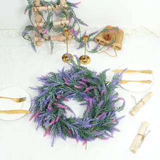 Hanging Artificial Lavender Vine, 2 m