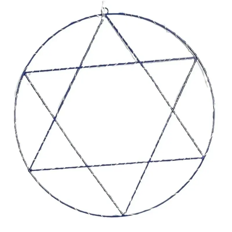 Hanukkah Star of David Window Light
