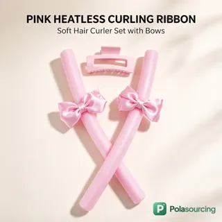 Heatless Curling Rod Headband Set