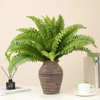Large Artificial Boston Fern Bush