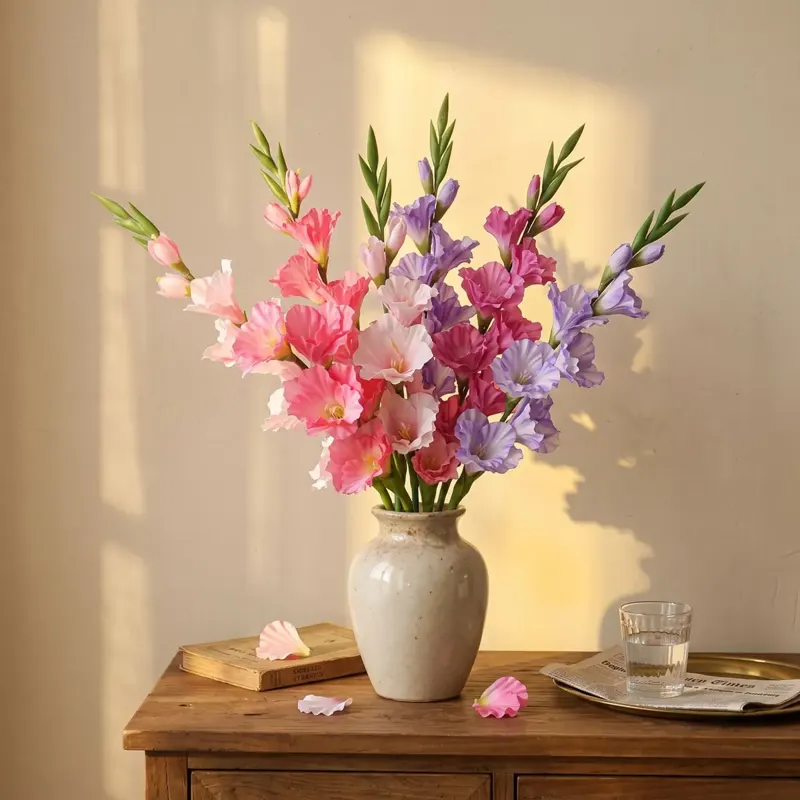 Long-Stem Artificial Gladiolus