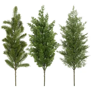 Mini Artificial Christmas Tree Stems