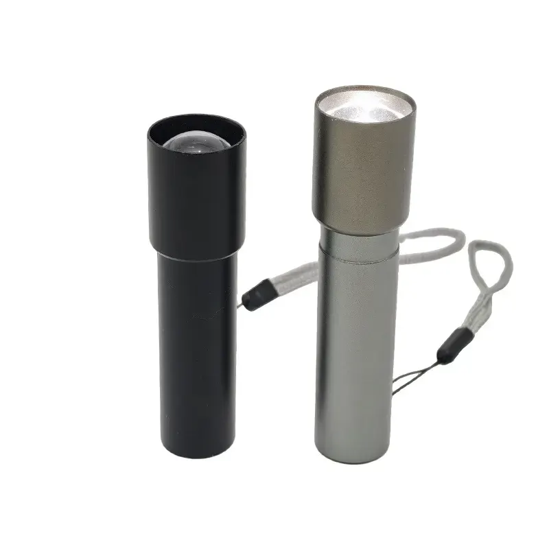 Mini Rechargeable Zoom Flashlight