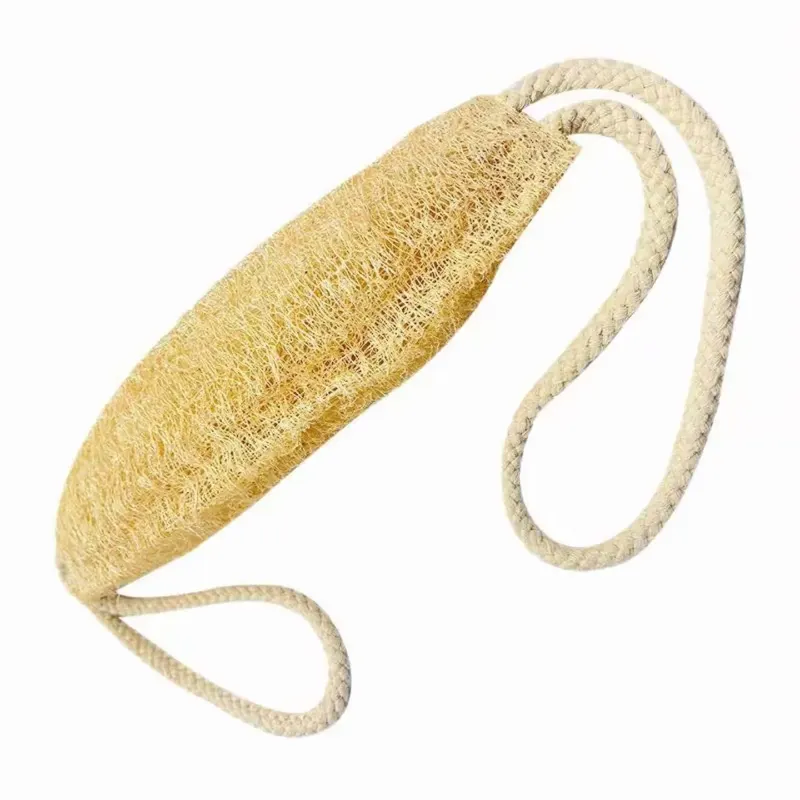 Natural Loofah Back Scrubber Strap