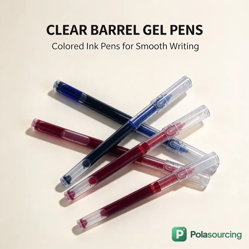 Quick-Dry Needle-Tip Rollerball Pen, 0.5 mm