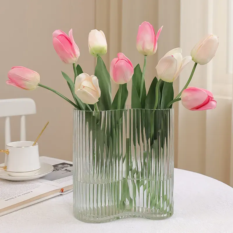 Real-Touch Tulip Stems and Bundles