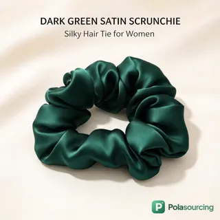 Satin Scrunchies in Neutral Colours