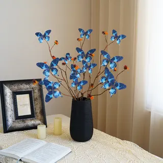 Silk Branch with Butterflies