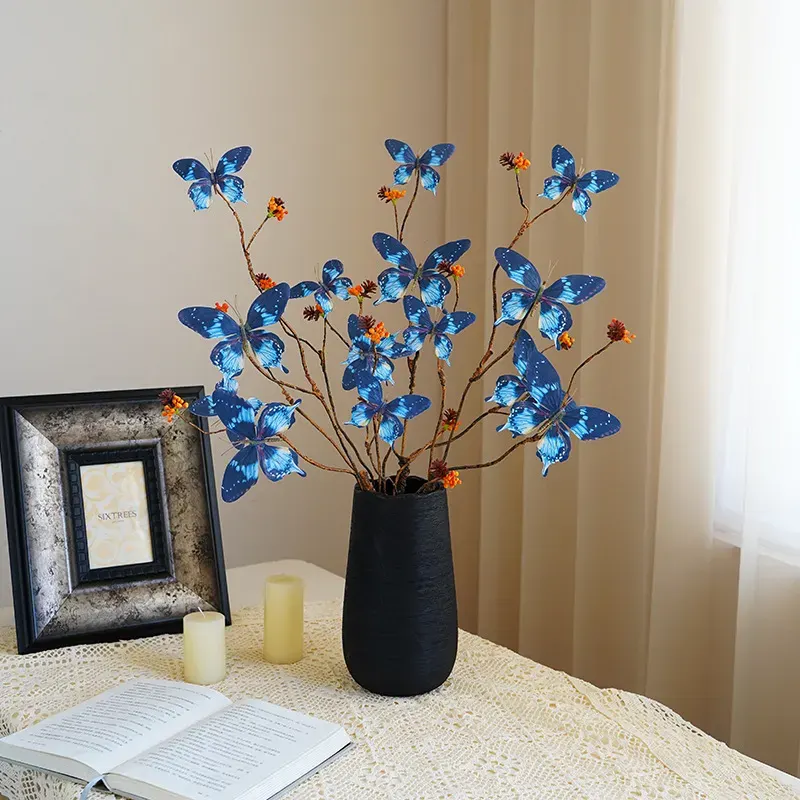 Silk Branch with Butterflies