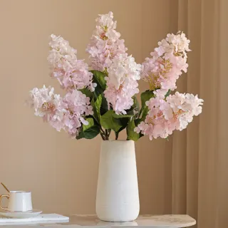 Silk Cone Hydrangea Stem