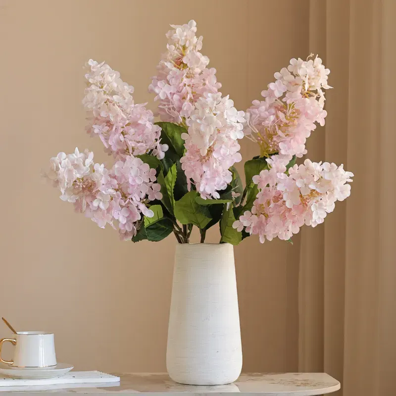 Silk Cone Hydrangea Stem