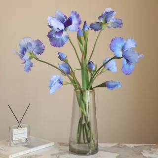 Silk Iris Stem