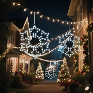 Snowflake Hanging Light