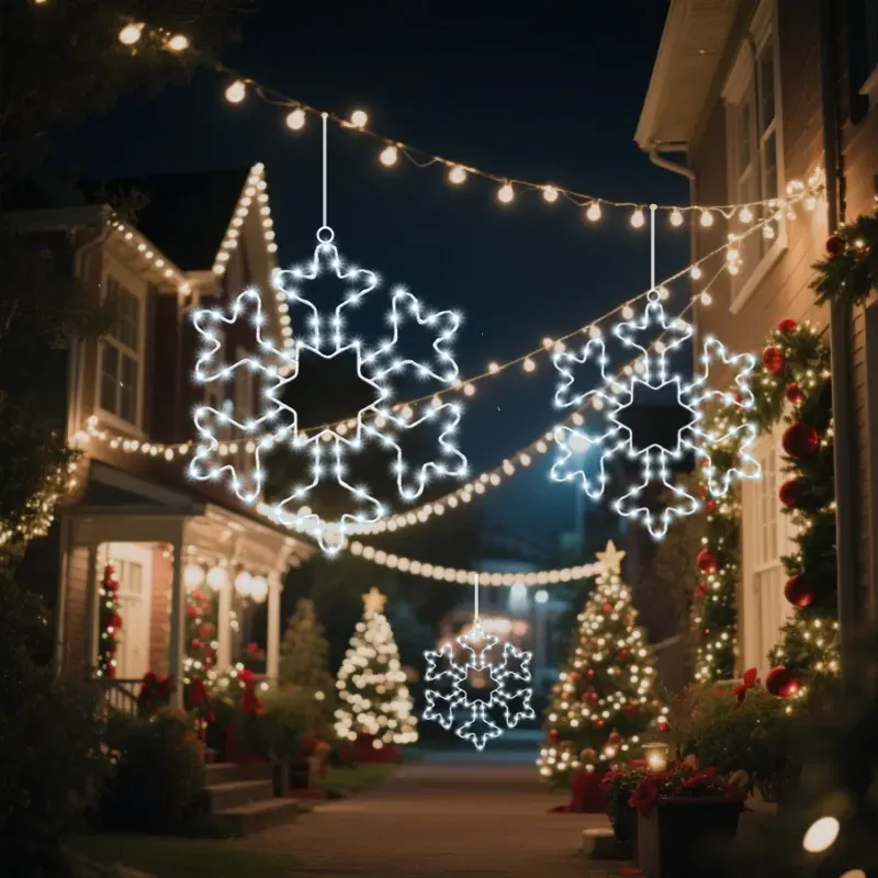 Snowflake Hanging Light