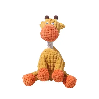 Squeaky Plush Animal Dog Toy