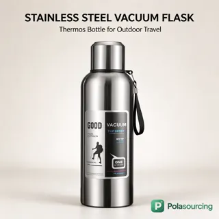 Stainless Steel Vacuum Flask with Tea Infuser