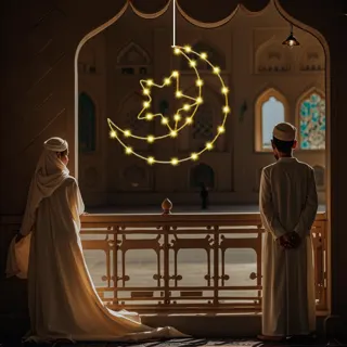 Star and Moon Window Light