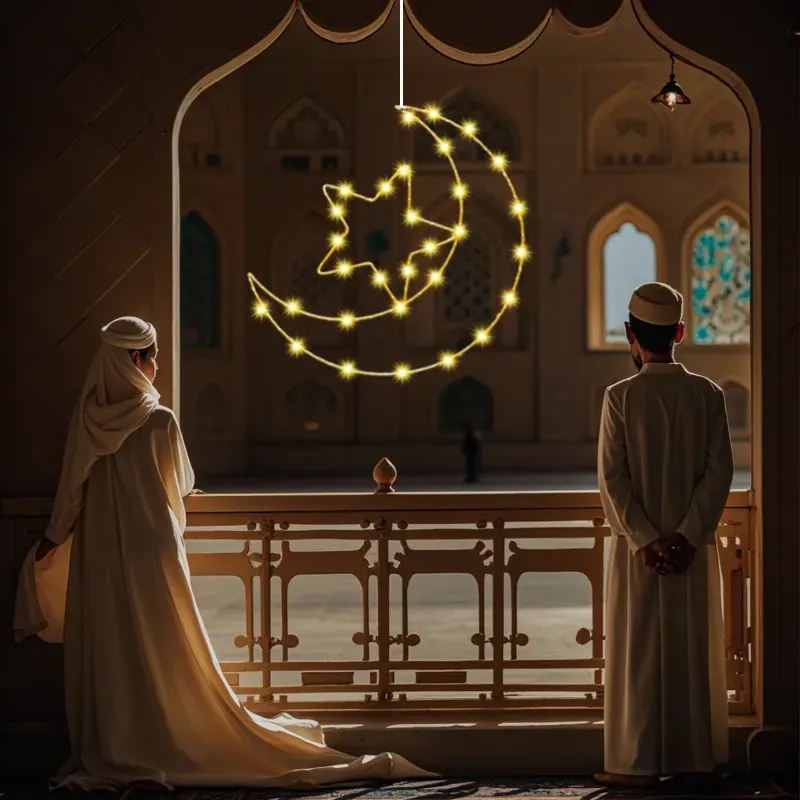 Star and Moon Window Light